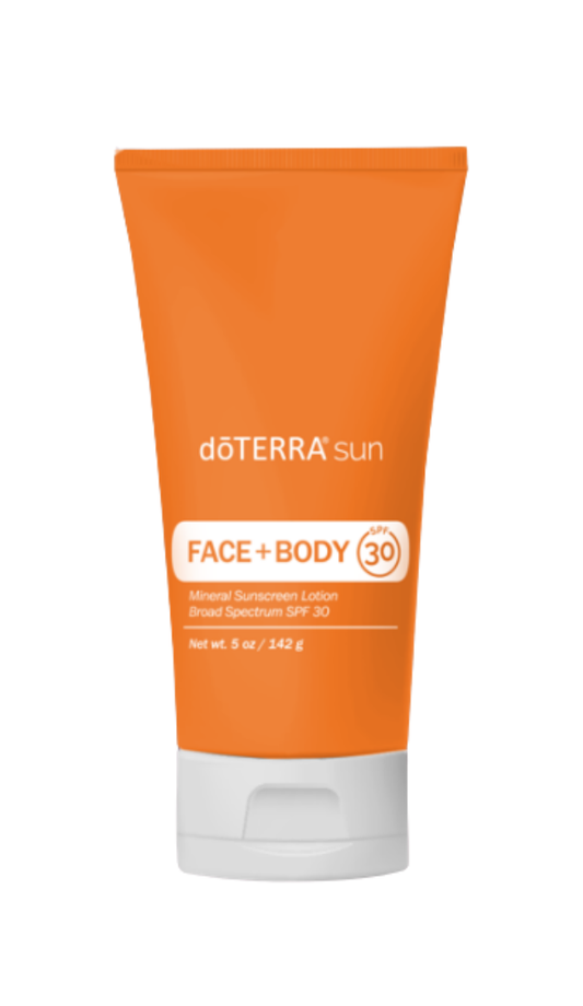 dōTERRA® sun Face + Body Mineral Sunscreen Lotion