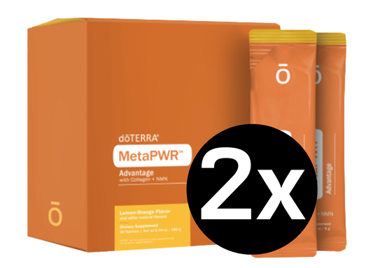 MetaPWR Advantage with Collagen + NMN (2 Pack)