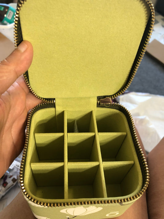 doTERRA Exclusive Square Floral Case - I LOVE MY OILS