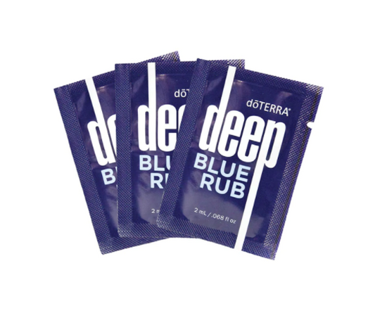 Deep Blue Rub Samples