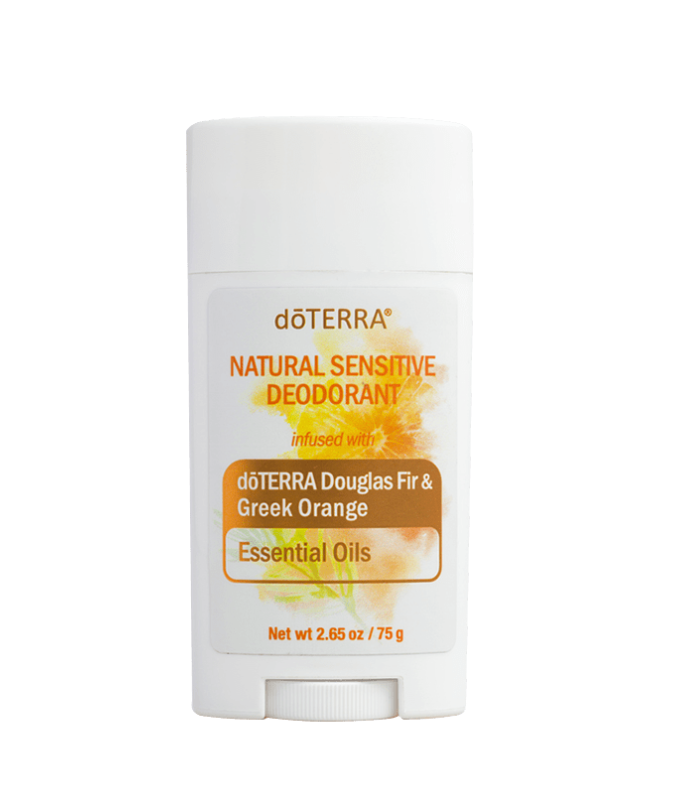 Natural Sensitive Deodorant infused with Douglas Fir & Greek Orange Oil