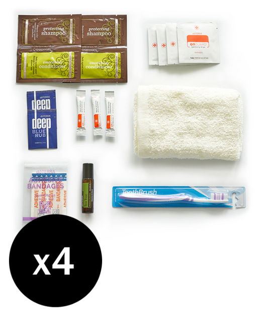 72-Hour Emergency Relief Hygiene Kit 4pk